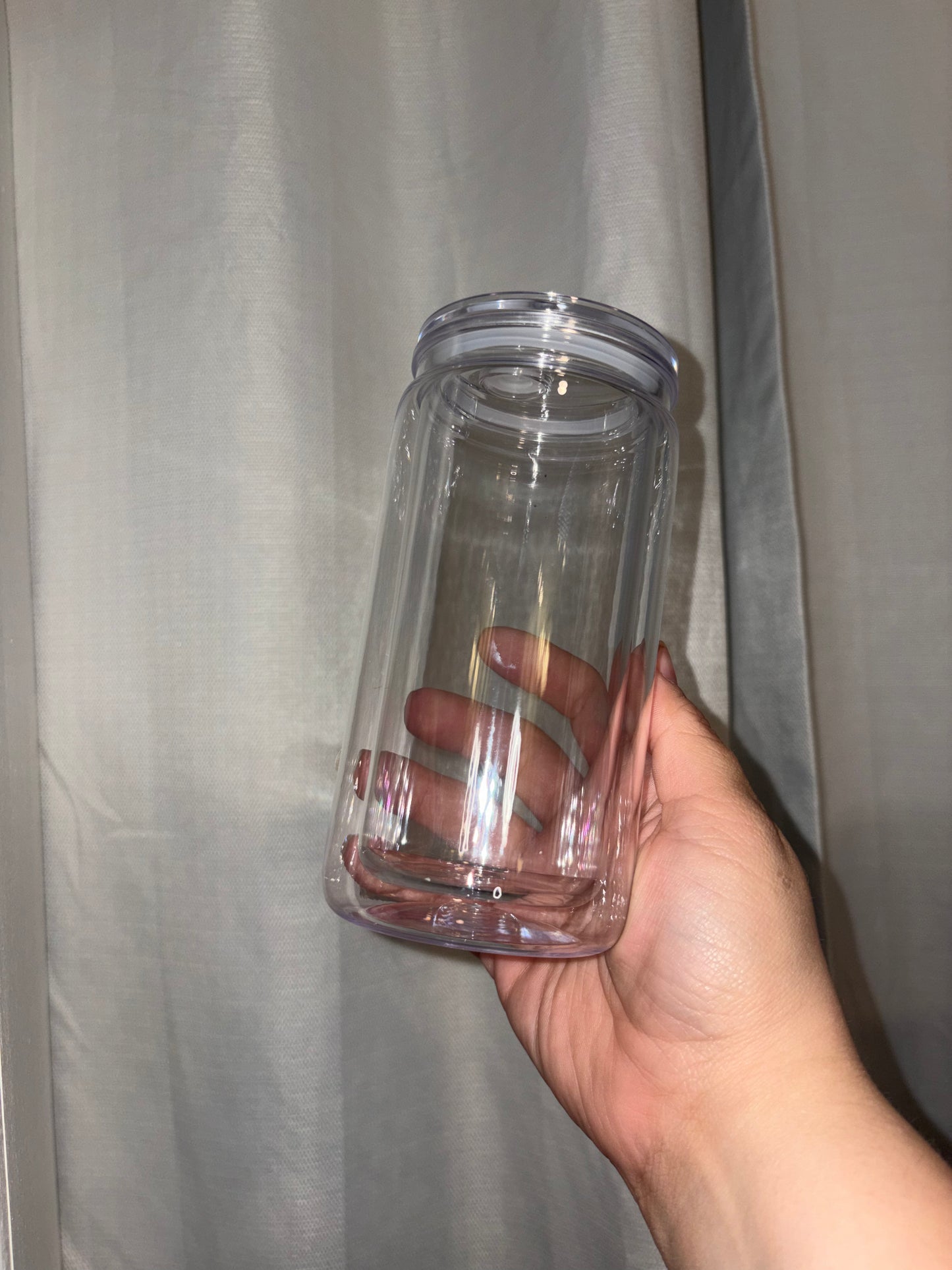 16oz plastic snow globe
