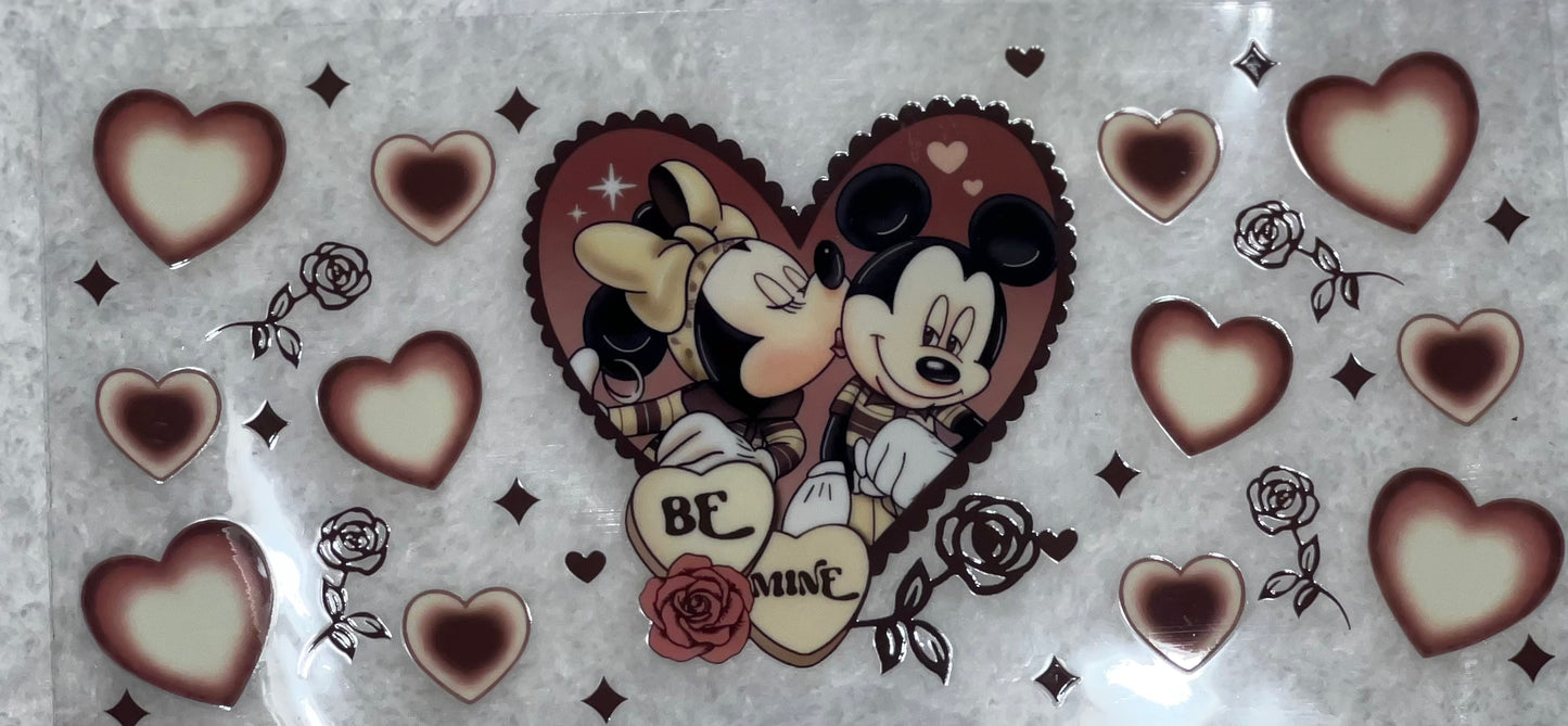 Mickey and Minnie hearts