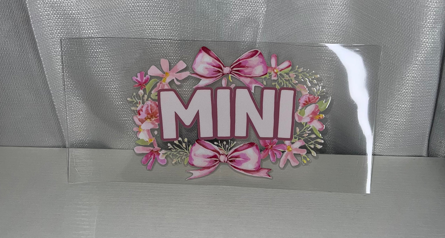 Mini bows