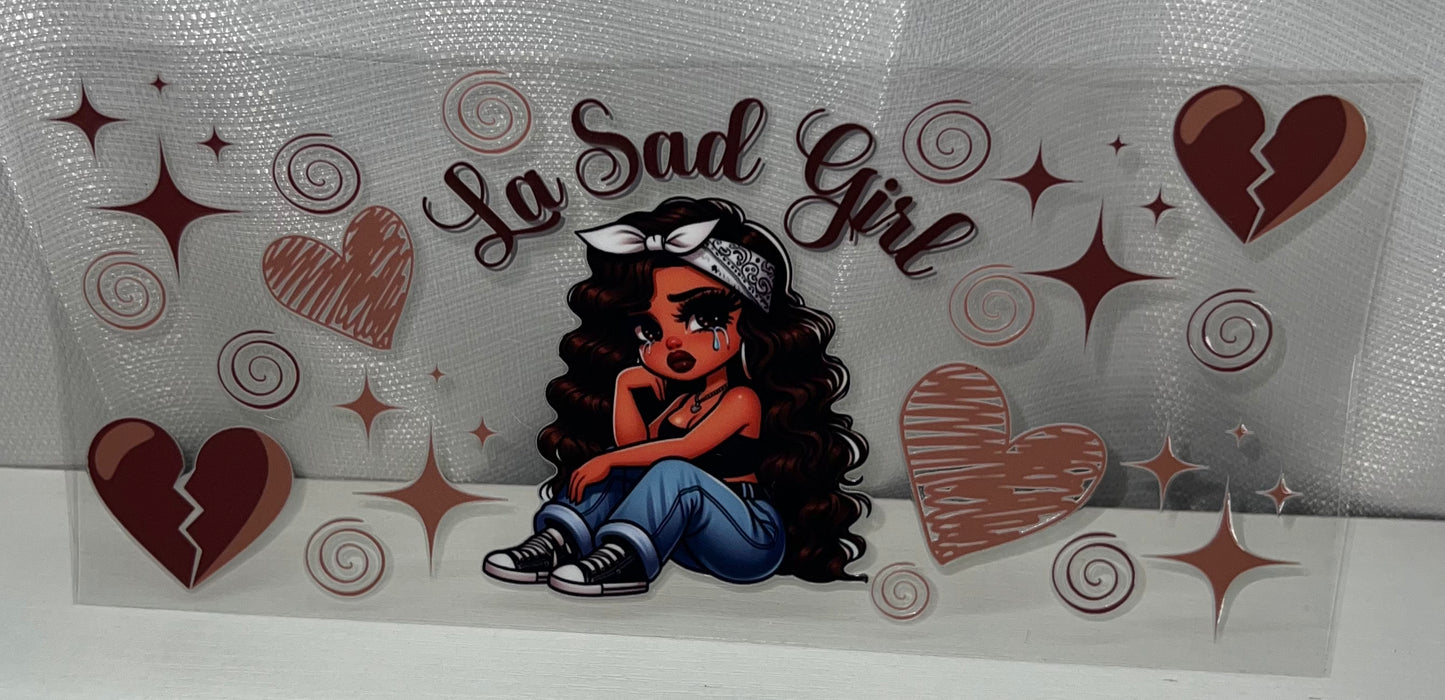 La sad girl
