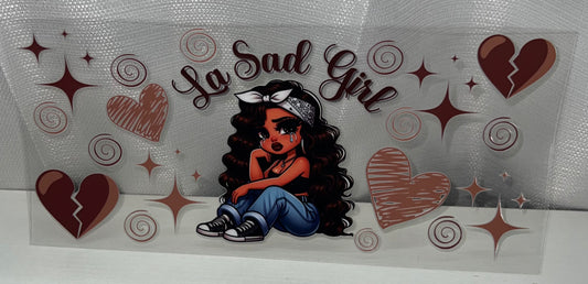 La sad girl