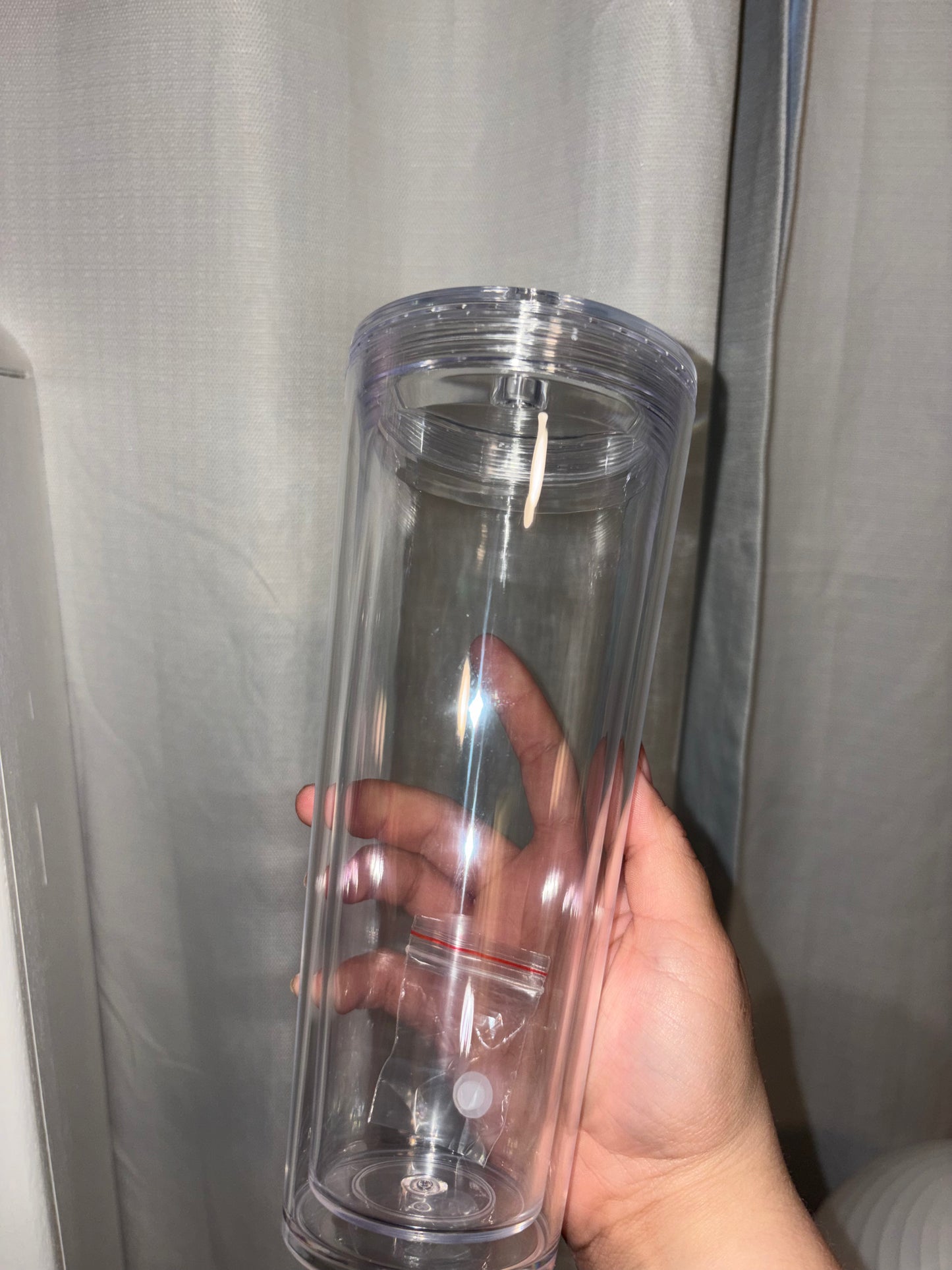 24oz plastic snowglobe