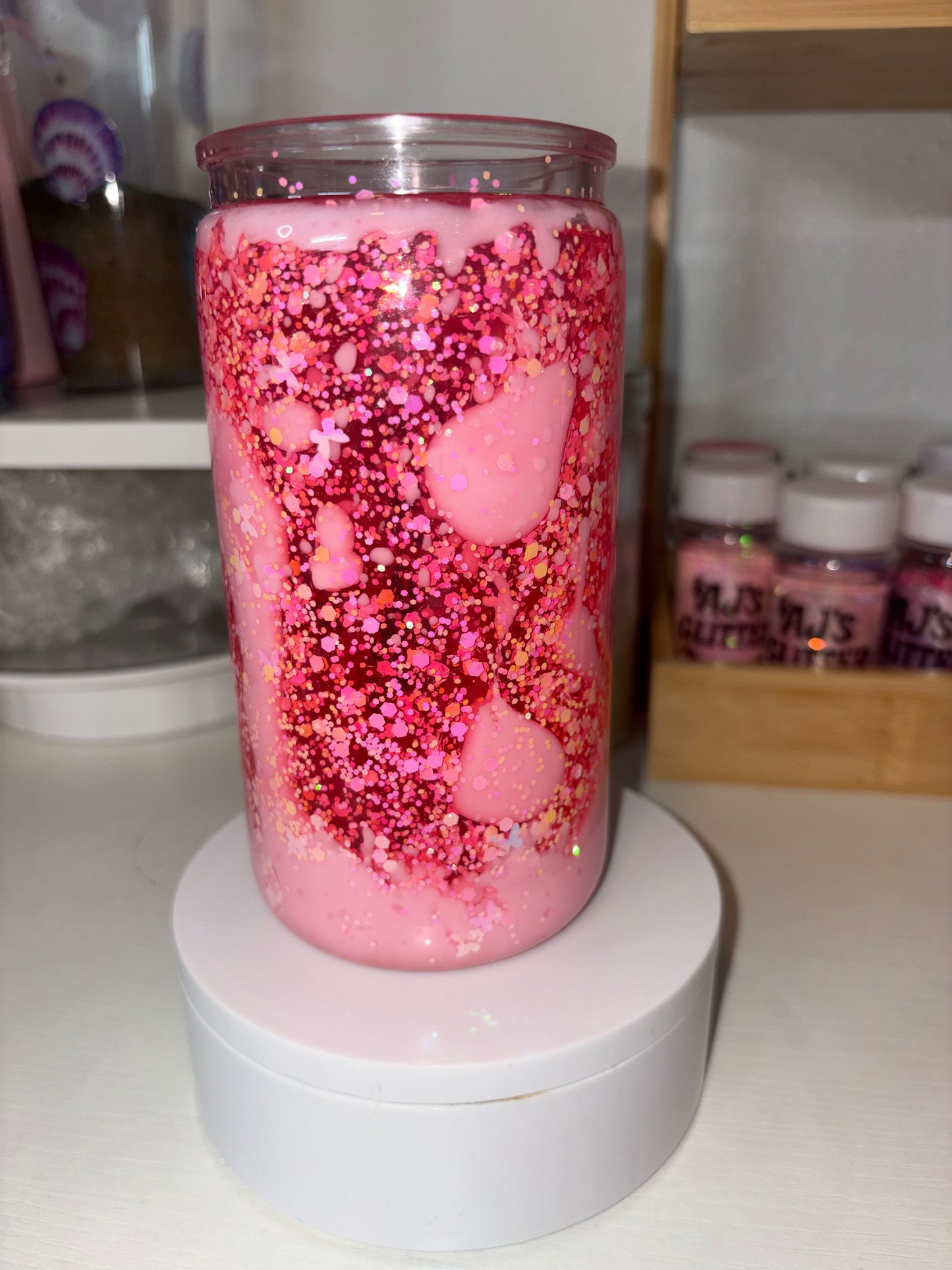 pink butterfly (lava drip)