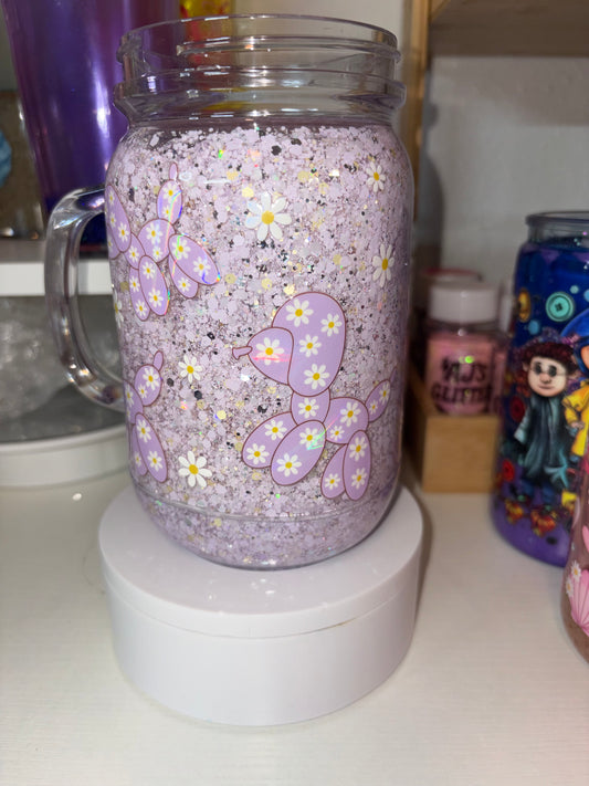 purple daisy dogs